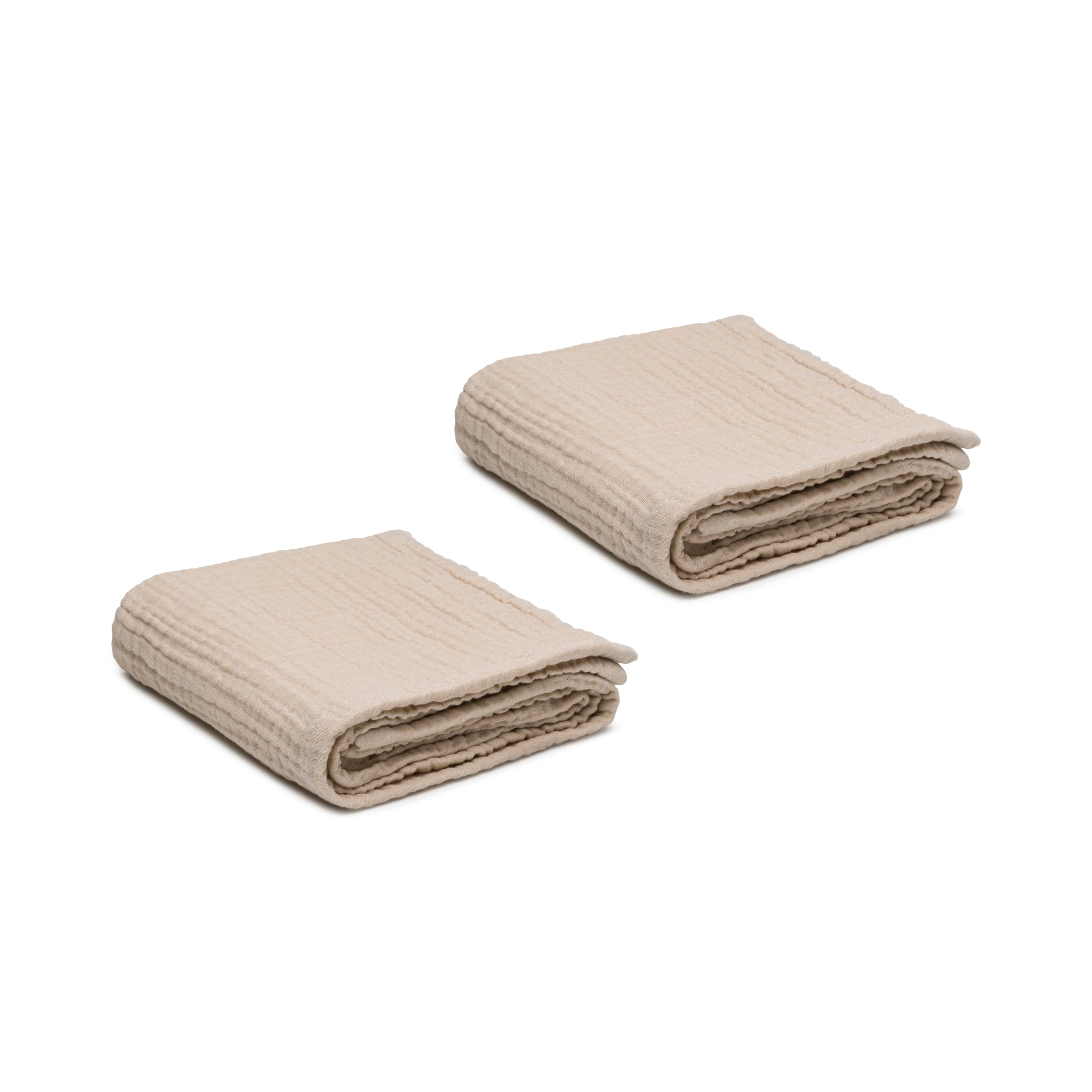 Soho Supersoft 4-Layer Cotton Gauze Hand Towel Set of 2