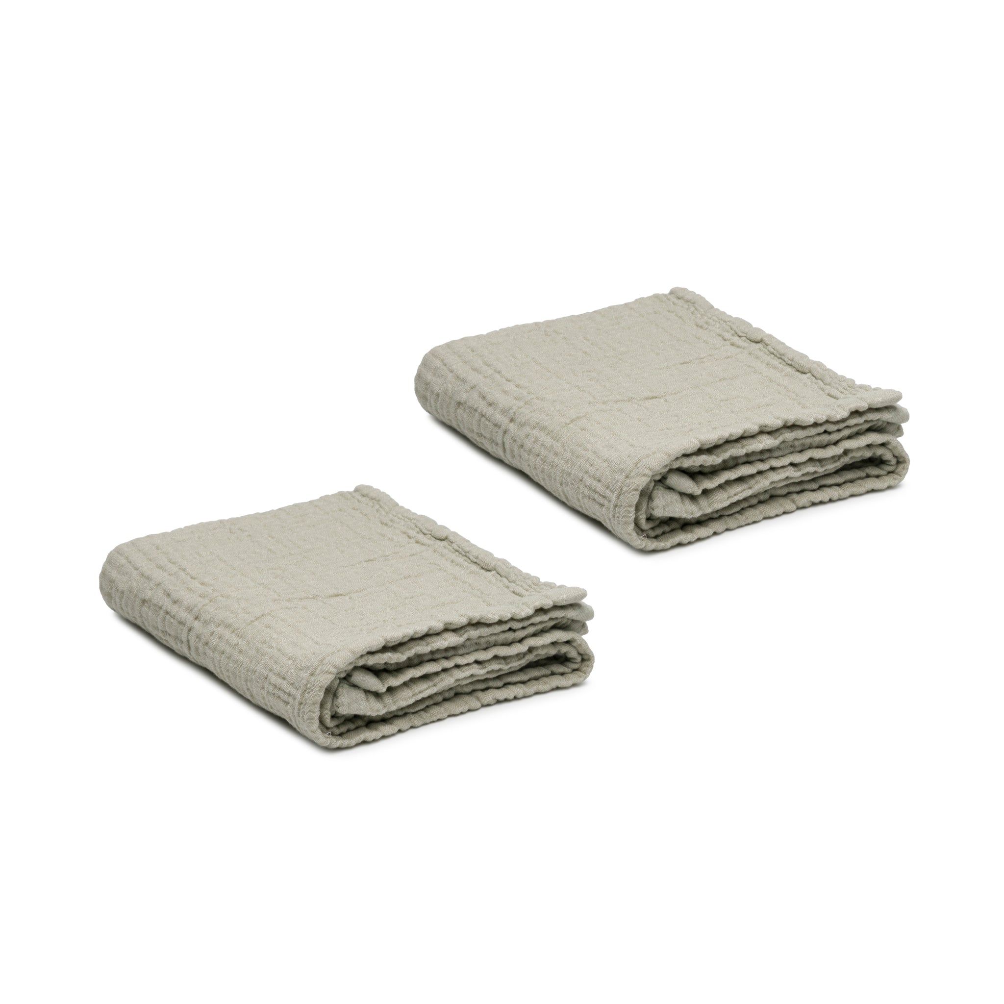 Soho Supersoft 4-Layer Cotton Gauze Hand Towel Set of 2