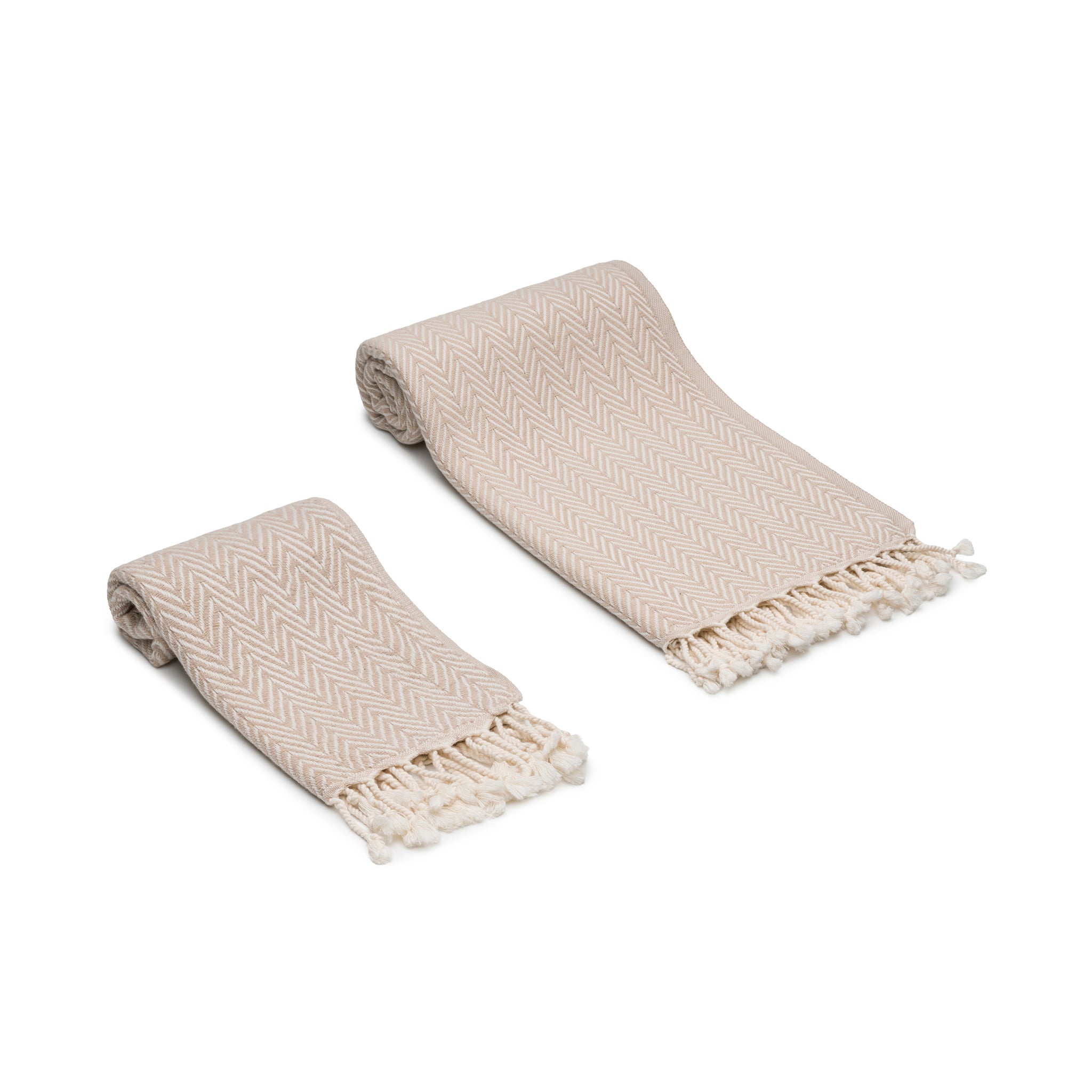 Herringbone Turkish Cotton Towels