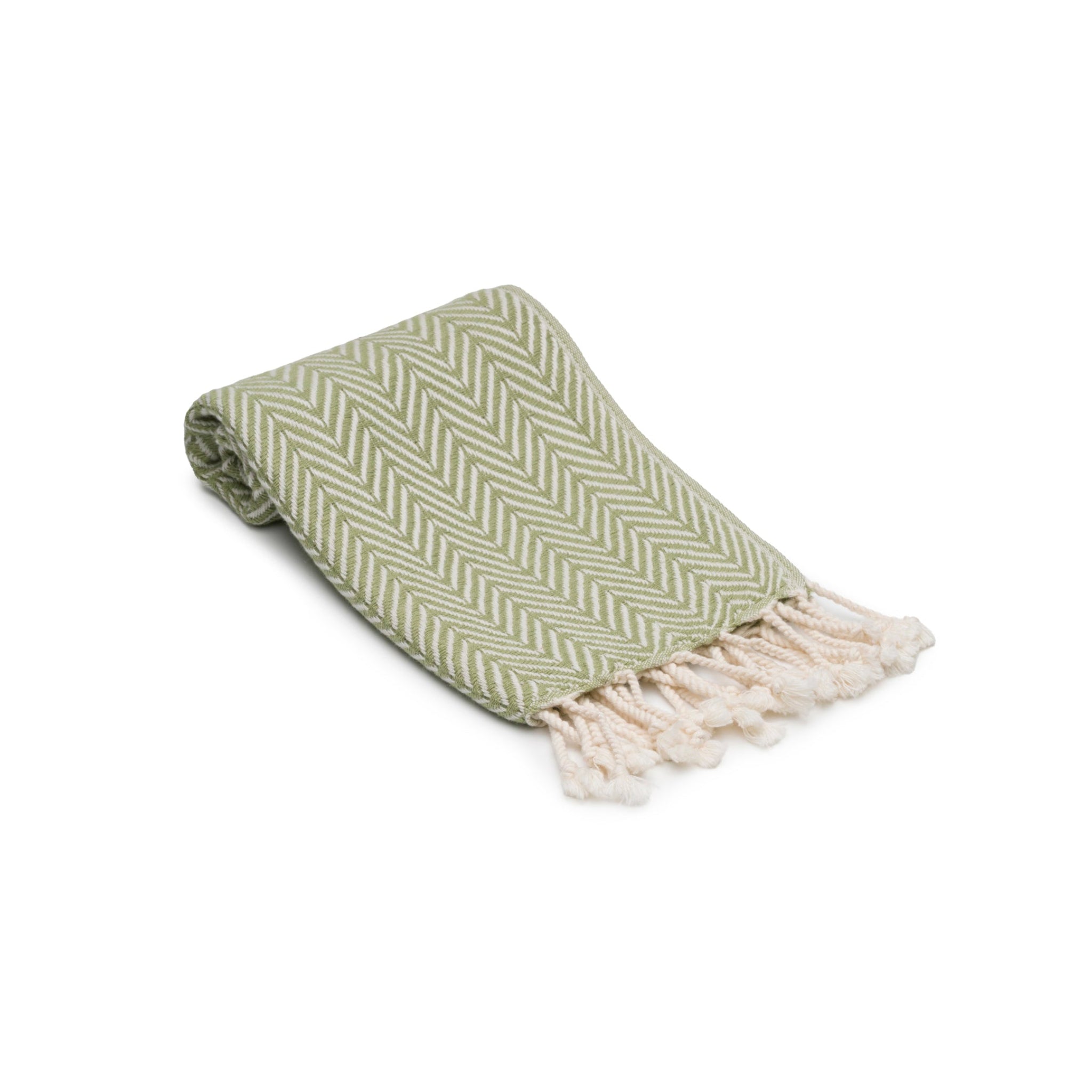 Herringbone Turkish Cotton Hand Towel Set of 2