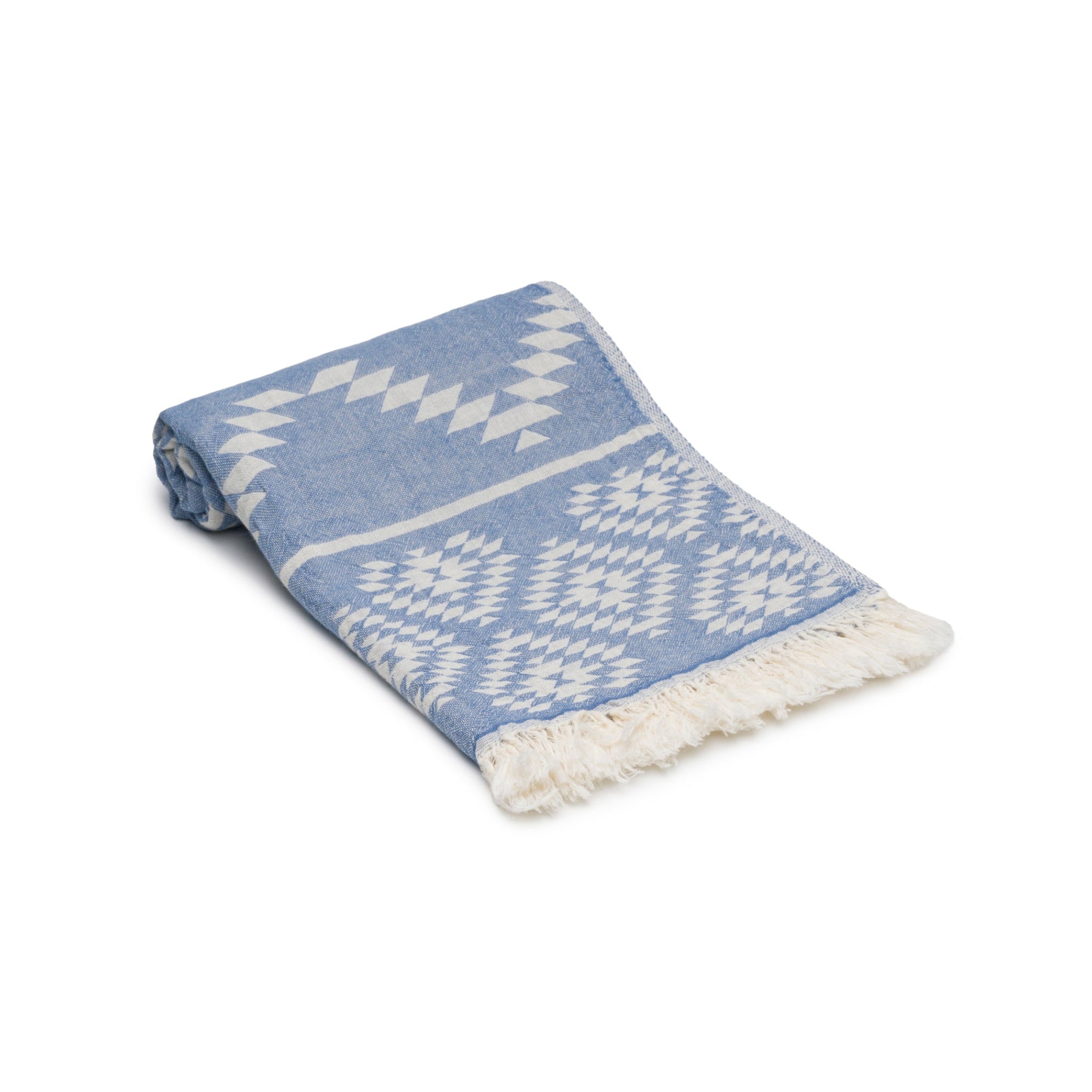 Aztec Turkish Cotton Hand Towel Set of 2