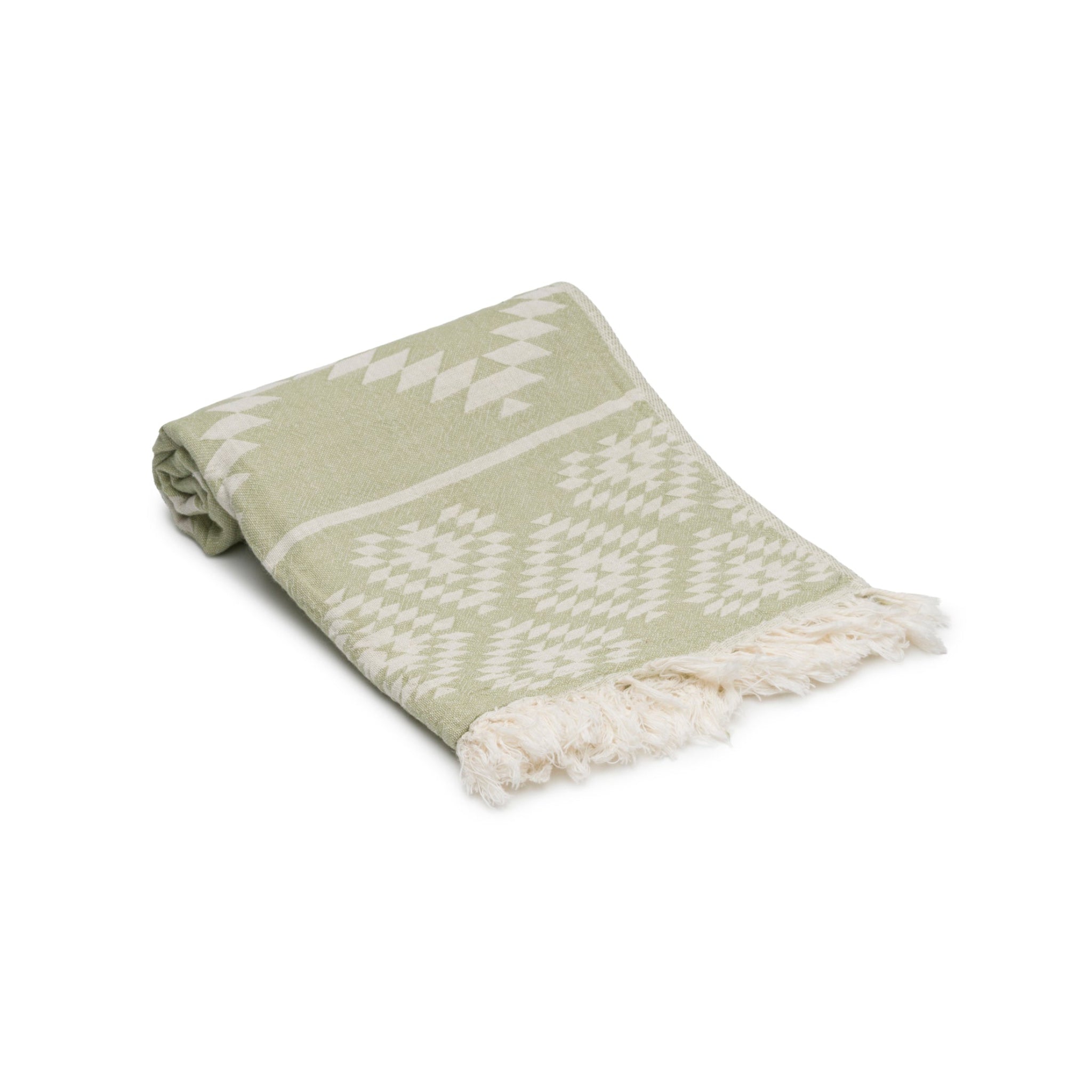 Aztec Turkish Cotton Hand Towel Set of 2