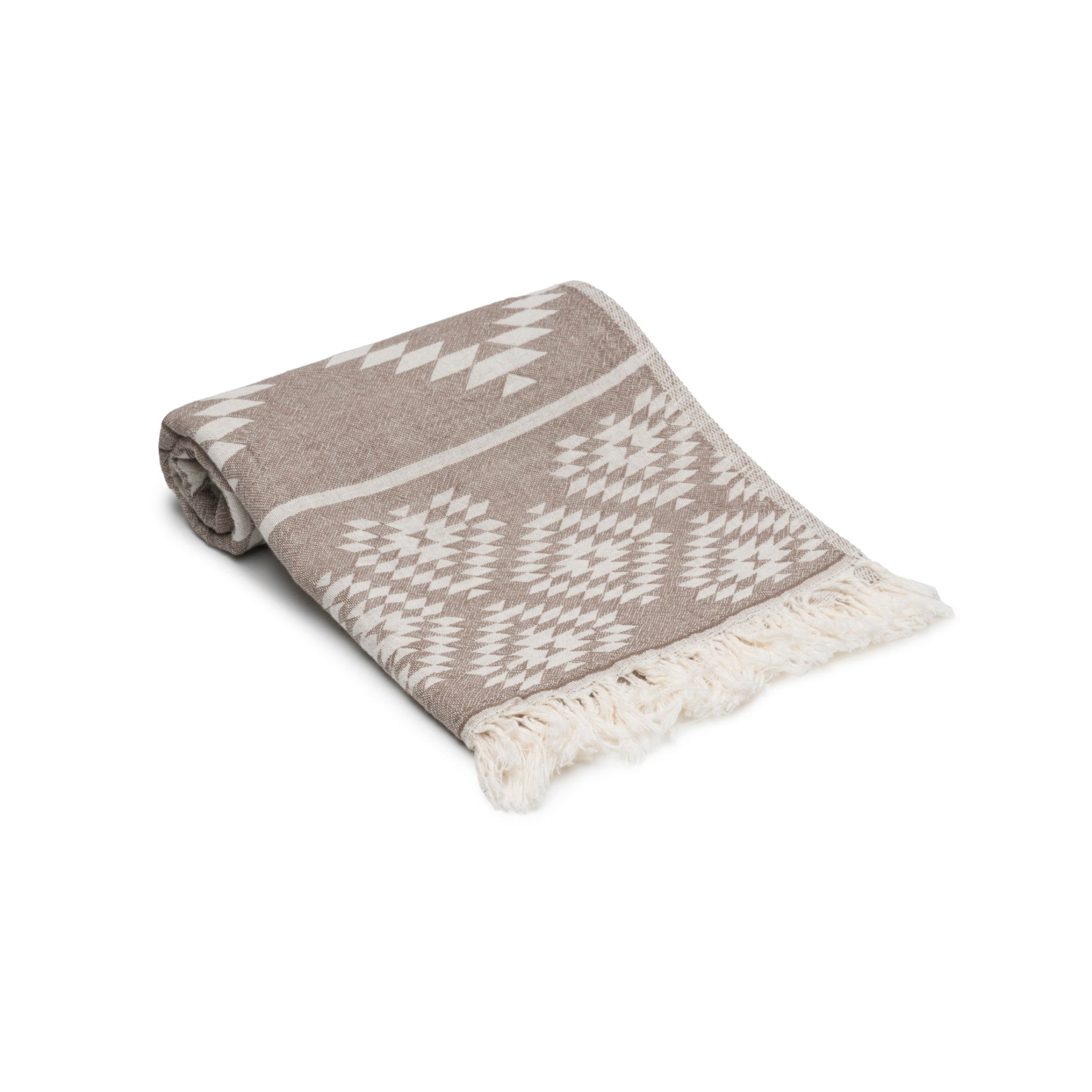 Aztec Turkish Cotton Hand Towel Set of 2
