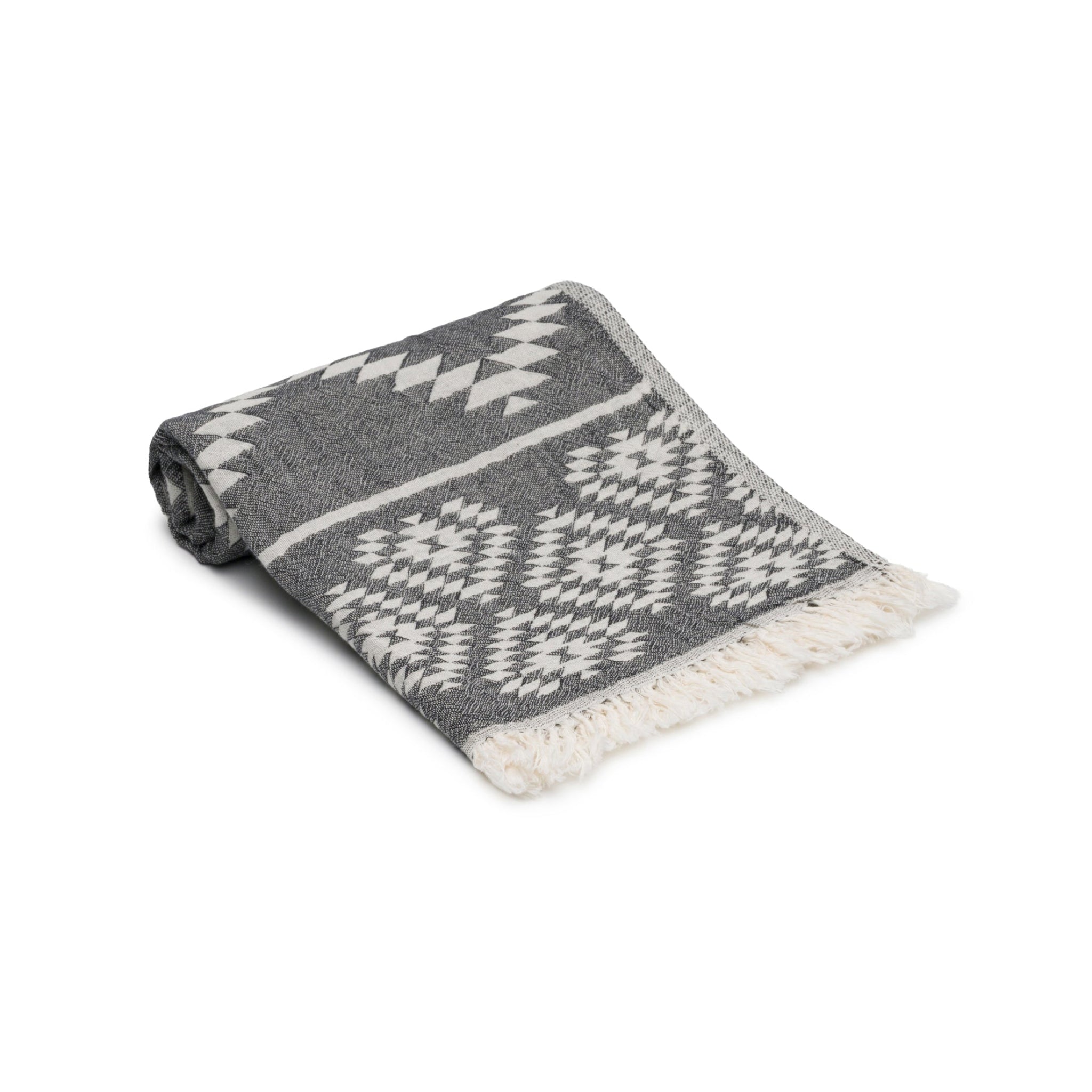 Aztec Turkish Cotton Hand Towel Set of 2