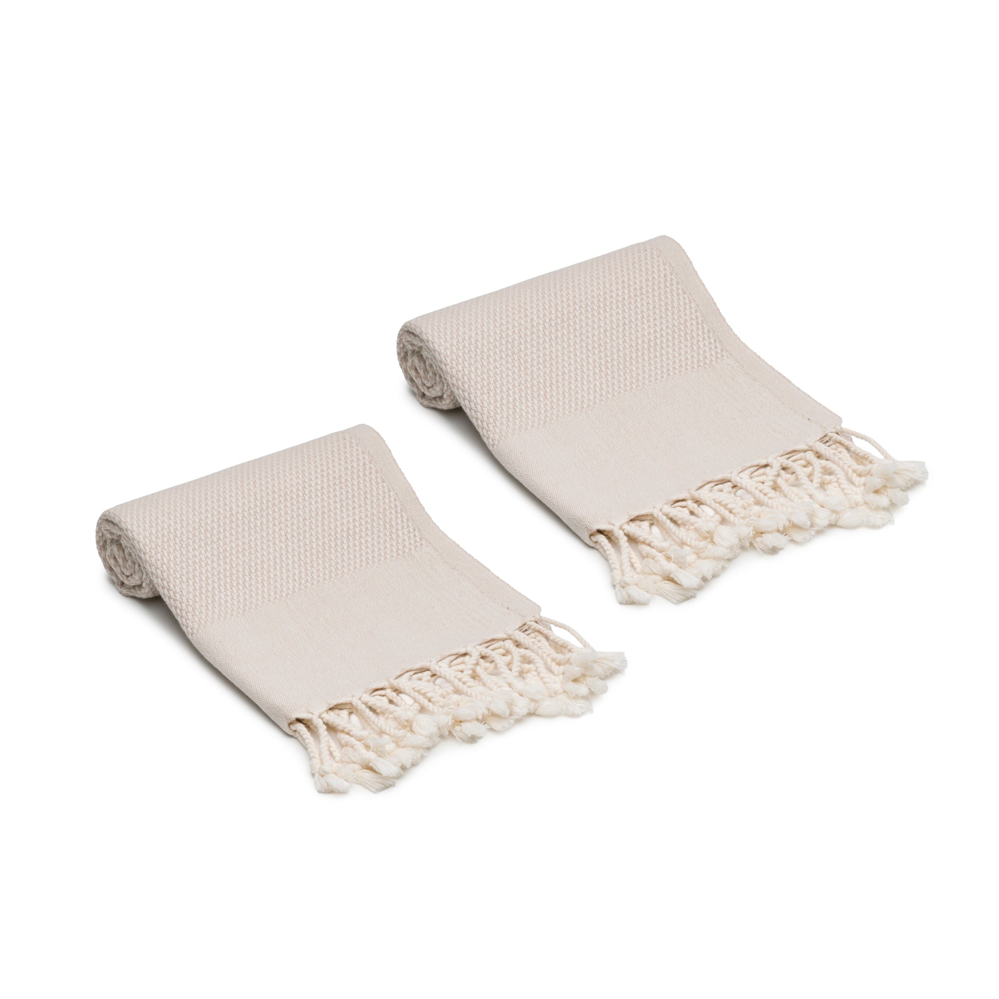 Whisper Weight Turkish Cotton Hand Towel Set of 2