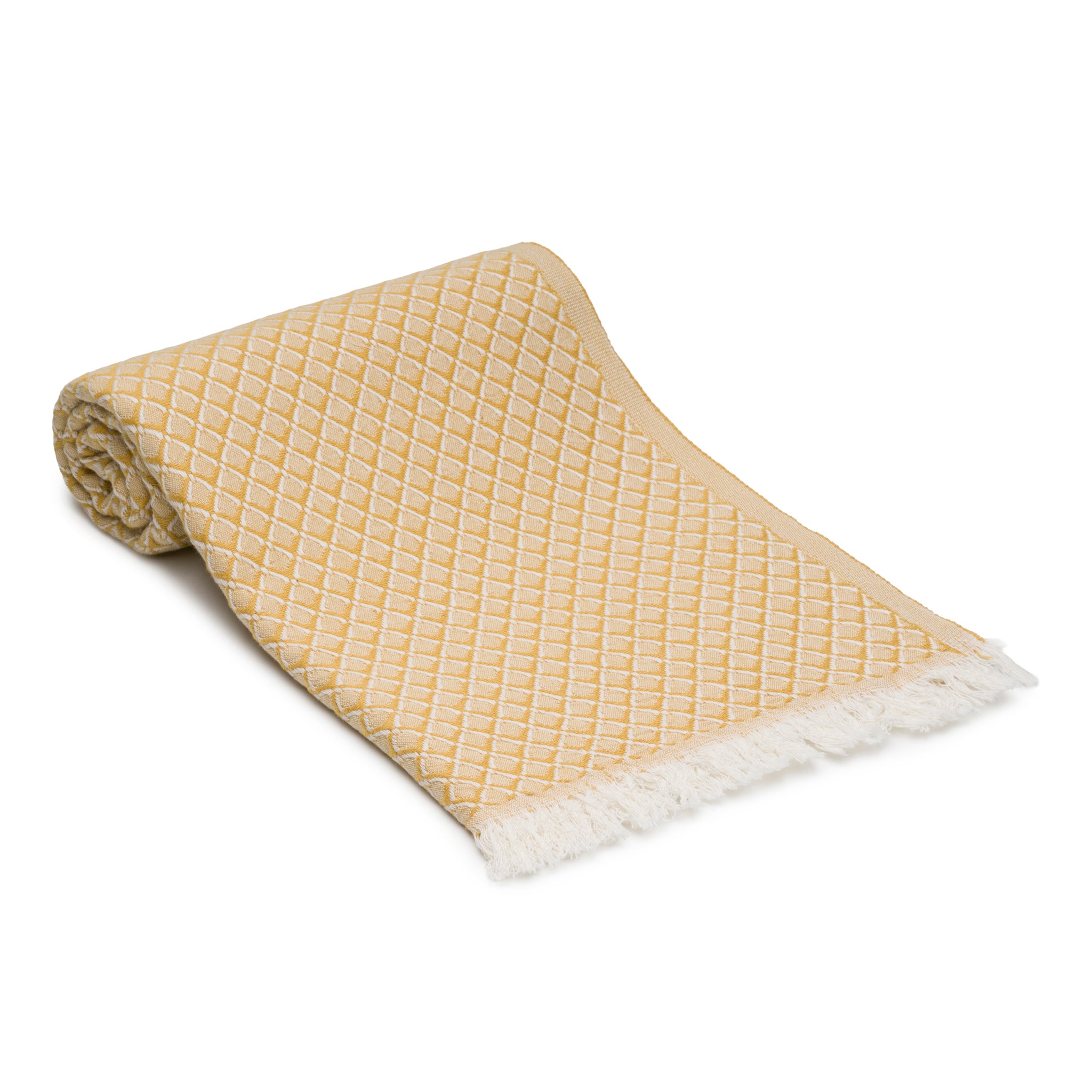 Serenity Grid Turkish Cotton Towels
