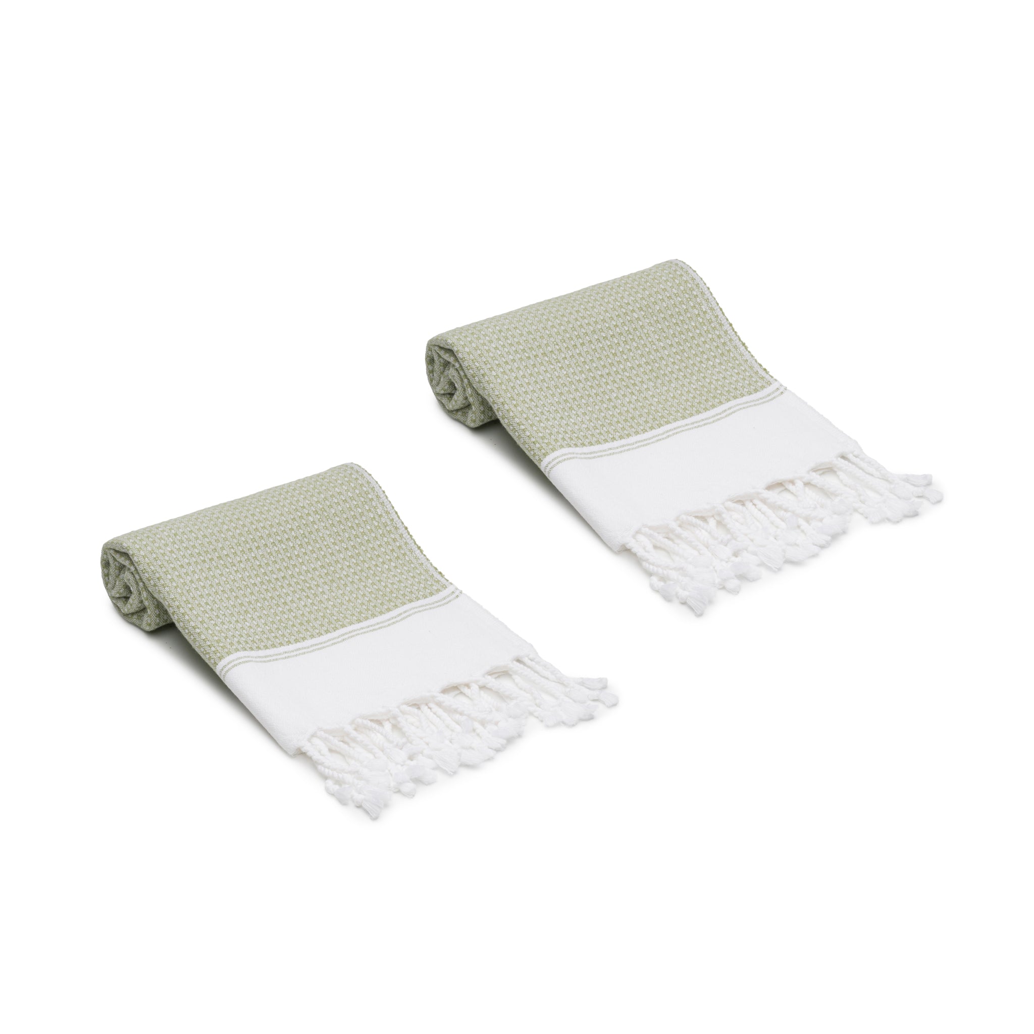 Pria Turkish Cotton Hand Towel Set of 2
