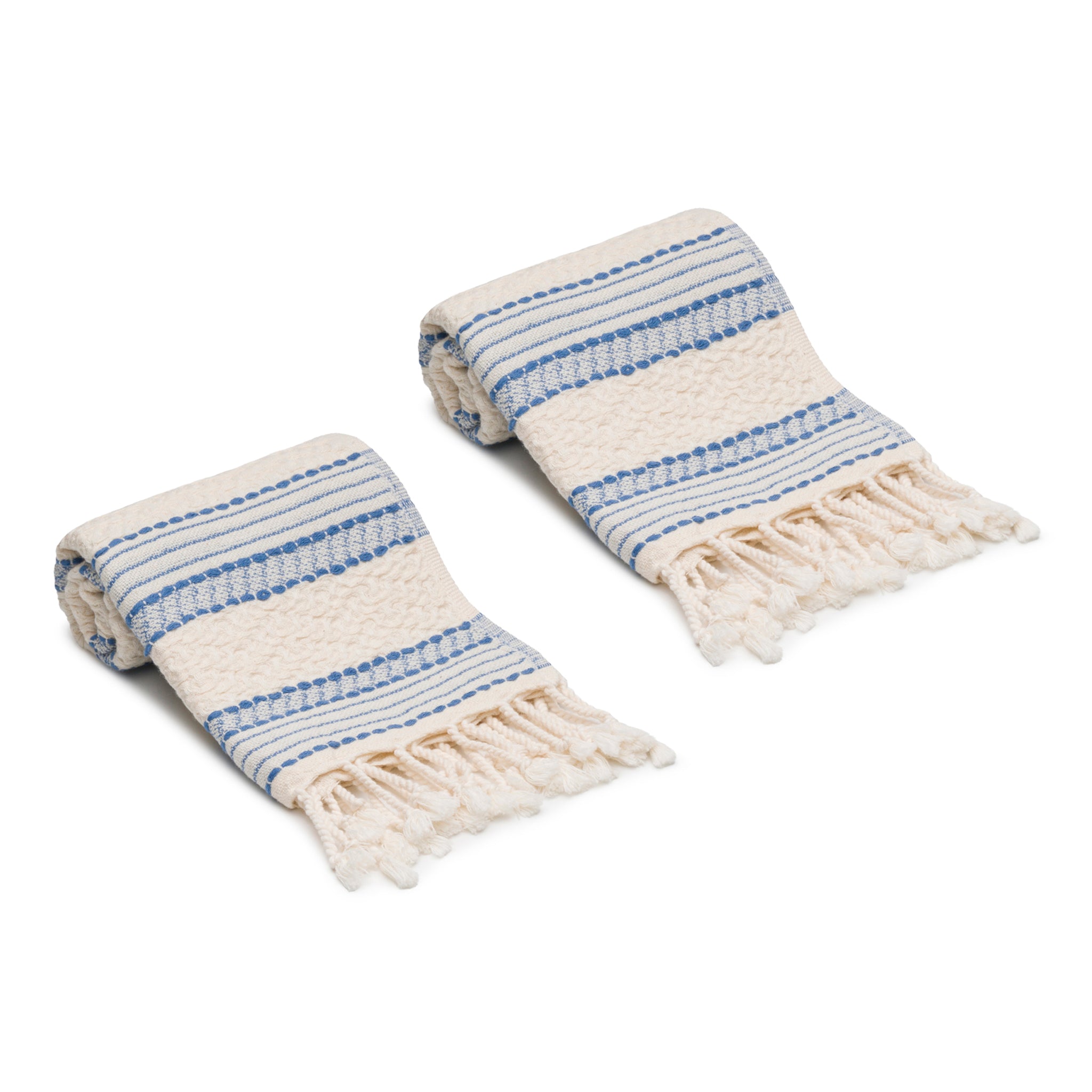 Sylvie Turkish Cotton Hand & Kitchen Towel Bundle