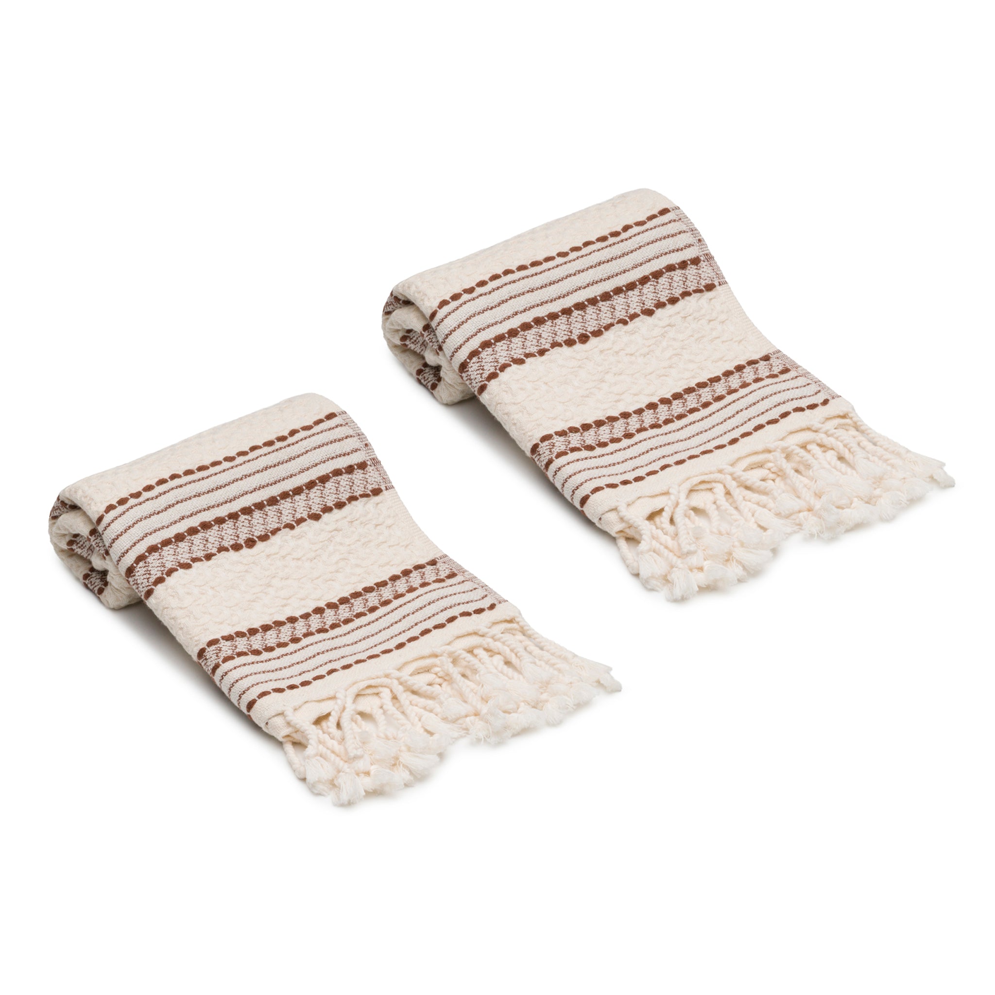 Sylvie Turkish Cotton Hand & Kitchen Towel Bundle