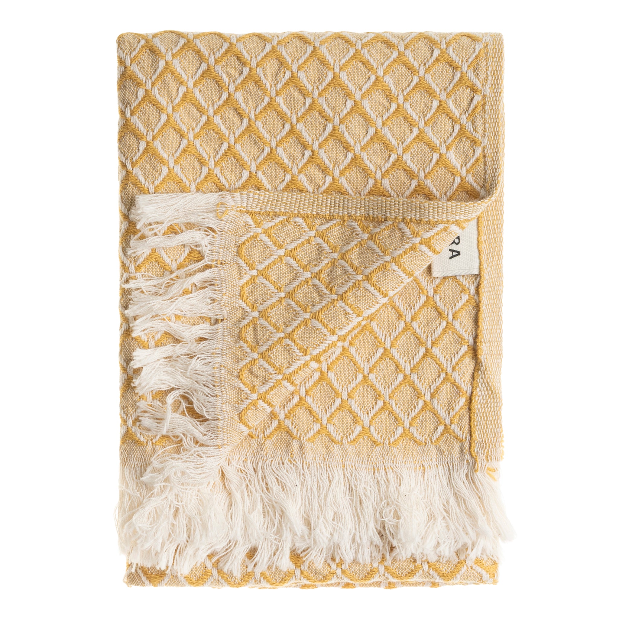 Serenity Grid Turkish Cotton Towels
