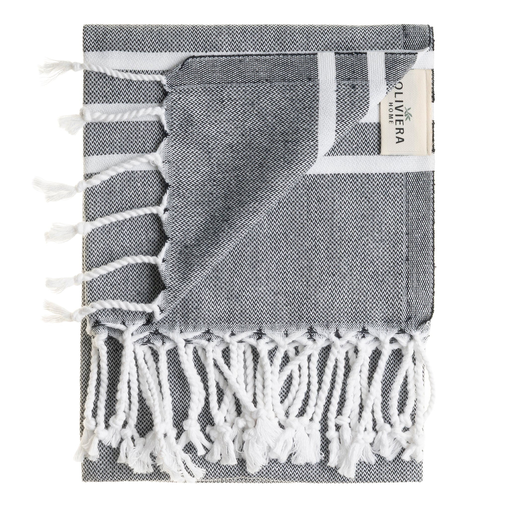 Trio Stripe Turkish Cotton Hand & Kitchen Towel