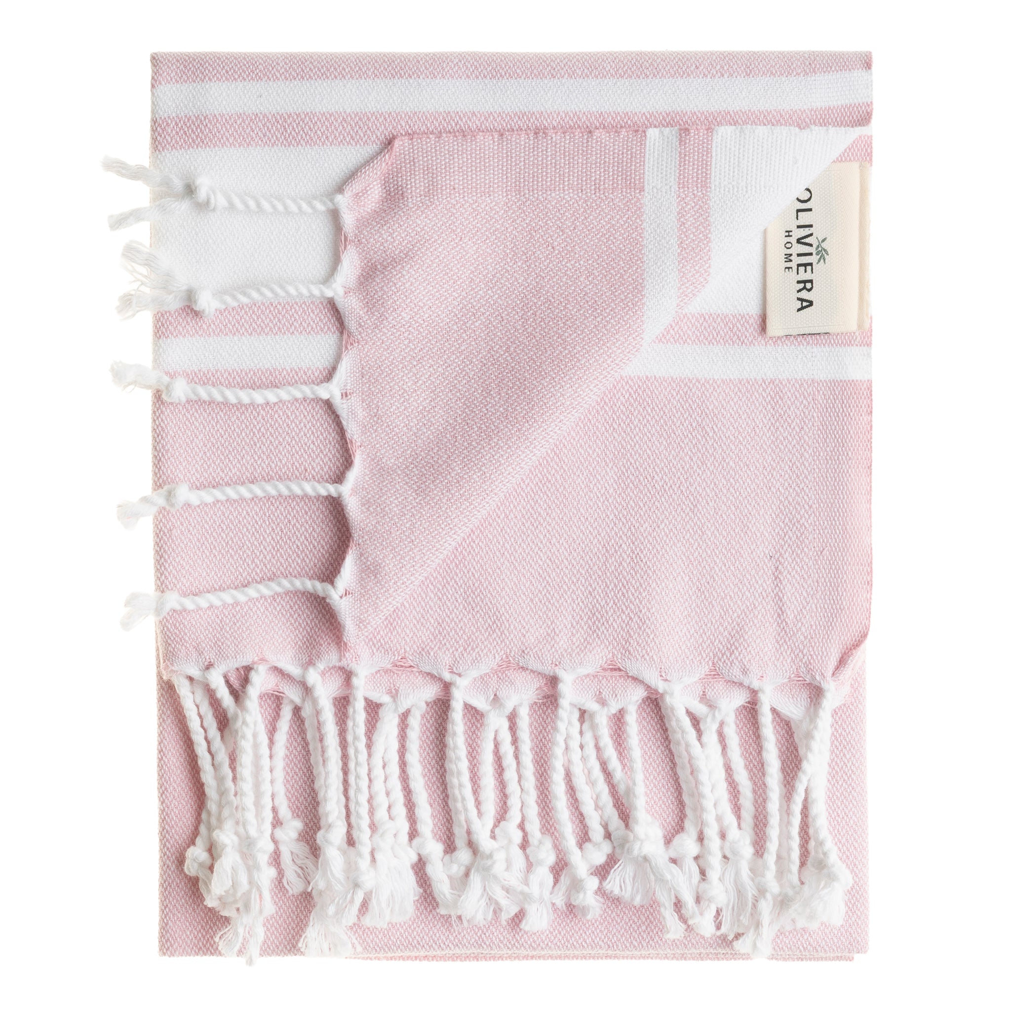 Mono Stripe Turkish Cotton Hand & Kitchen Towel Bundle