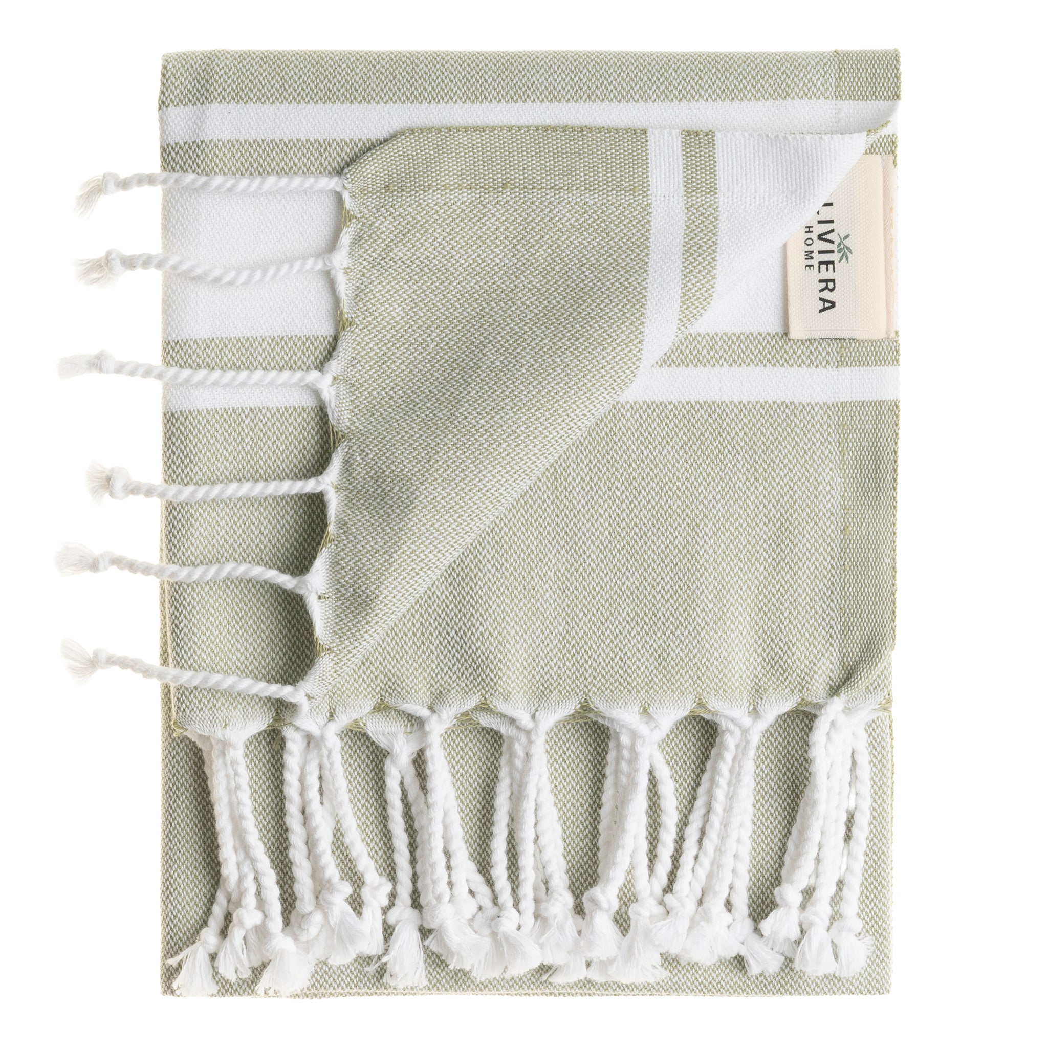 Mono Stripe Turkish Cotton Hand & Kitchen Towel Bundle