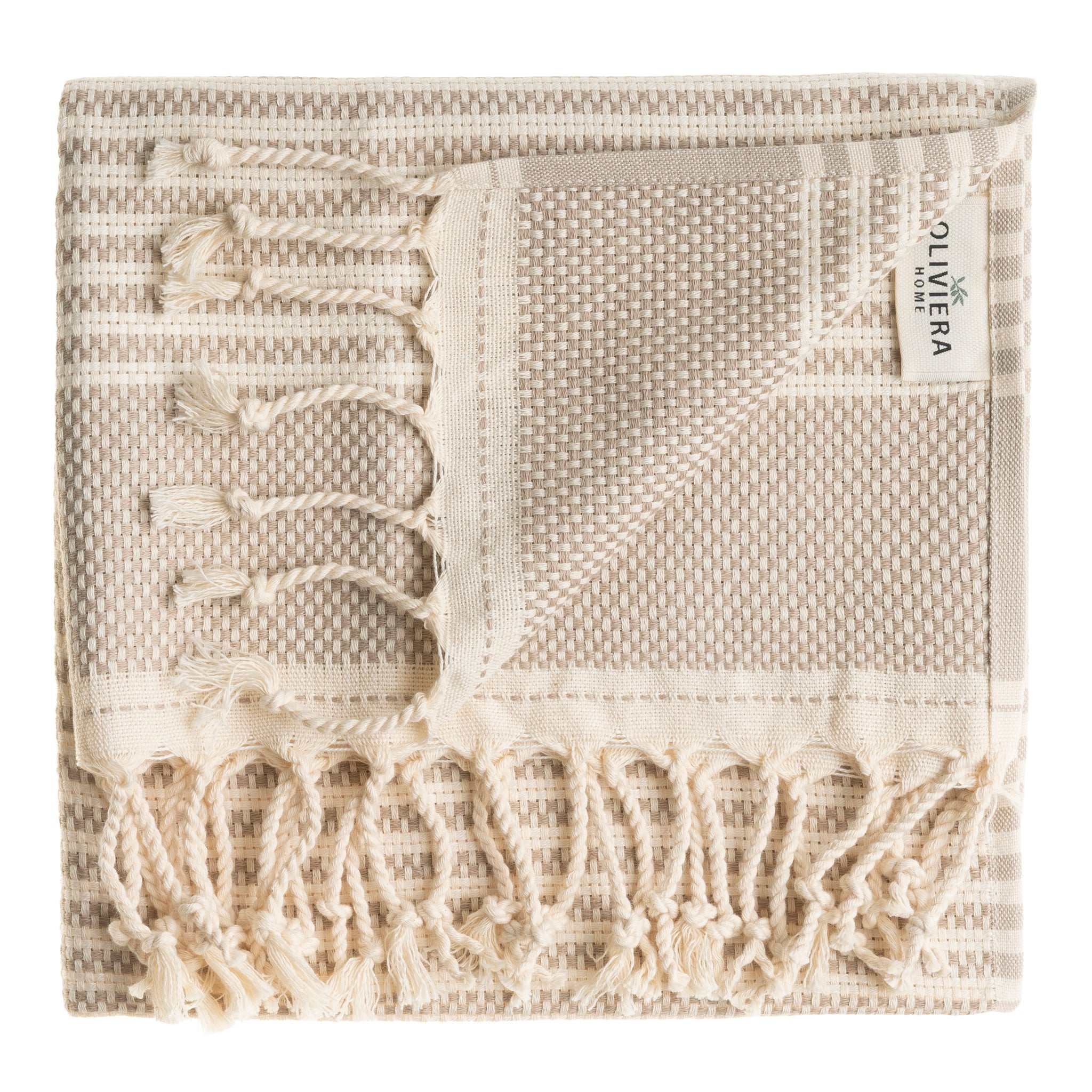 Zipper Turkish Cotton Hand & Kitchen Towel Bundle