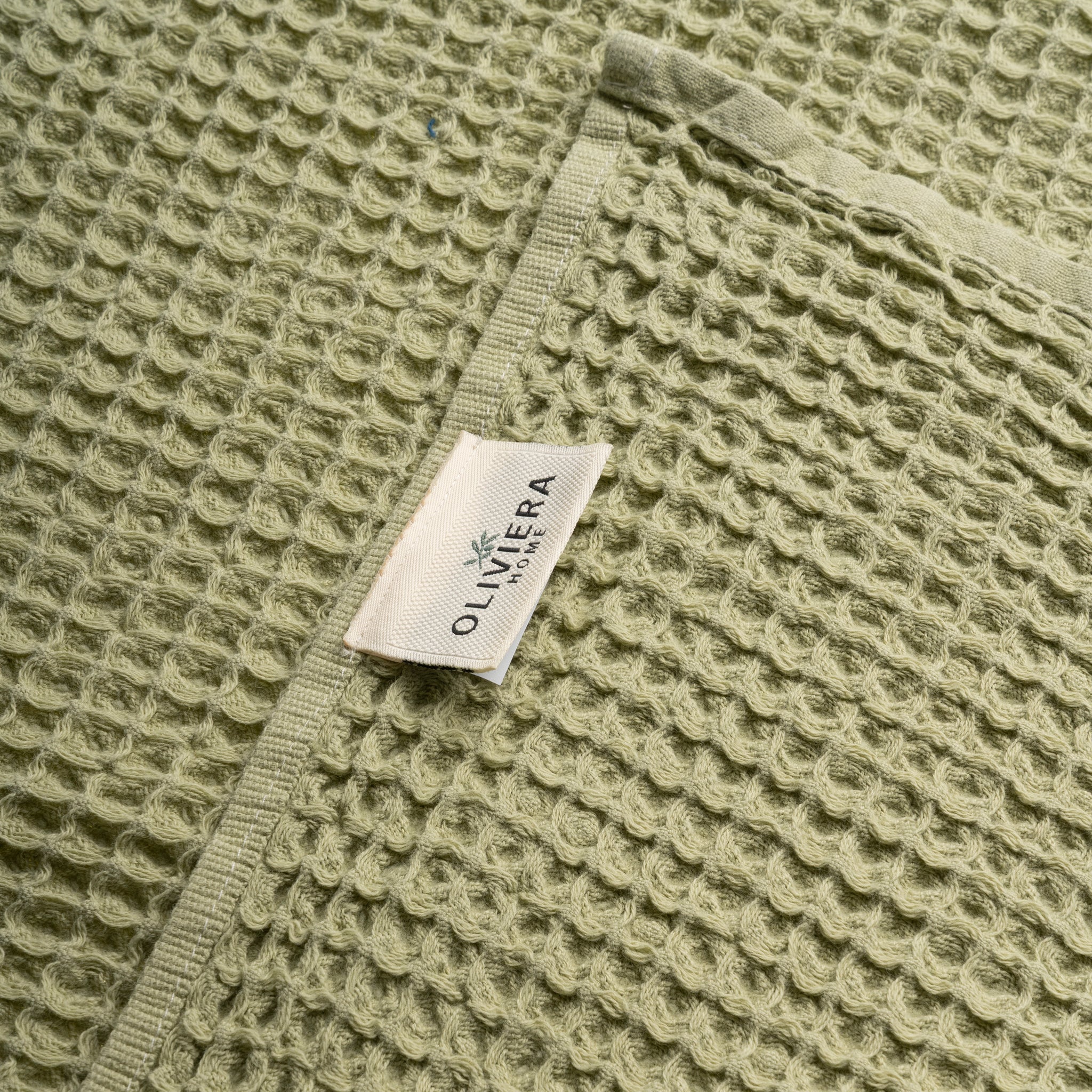 Waffle Turkish Cotton Hand Towel Set of 2