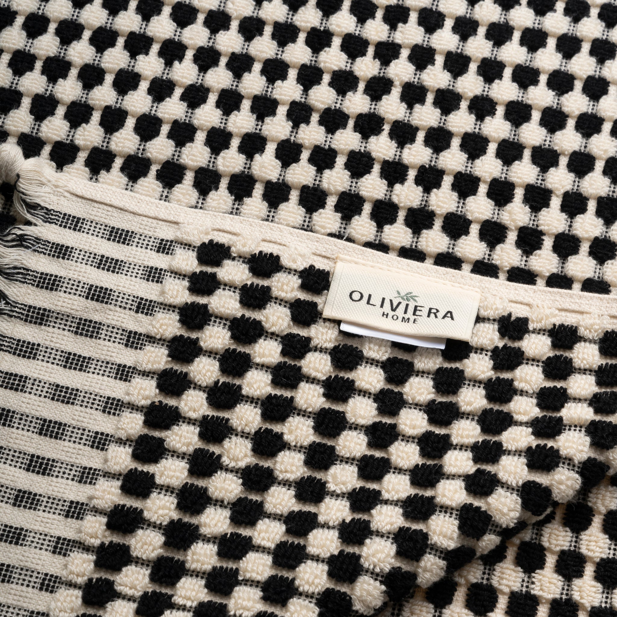 Dots Turkish Cotton Terry Towels