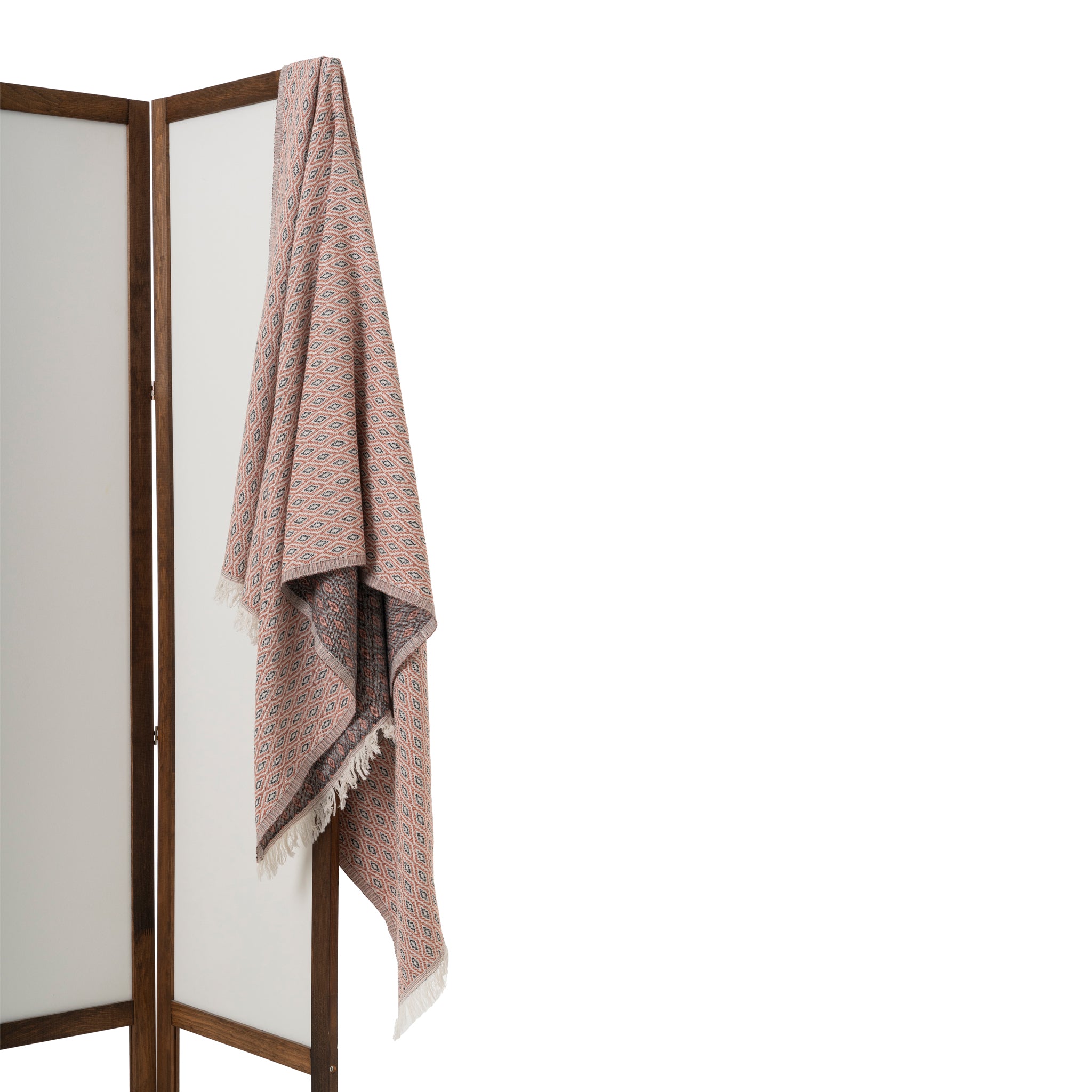 Diamond Loom Turkish Cotton Towel & Throw