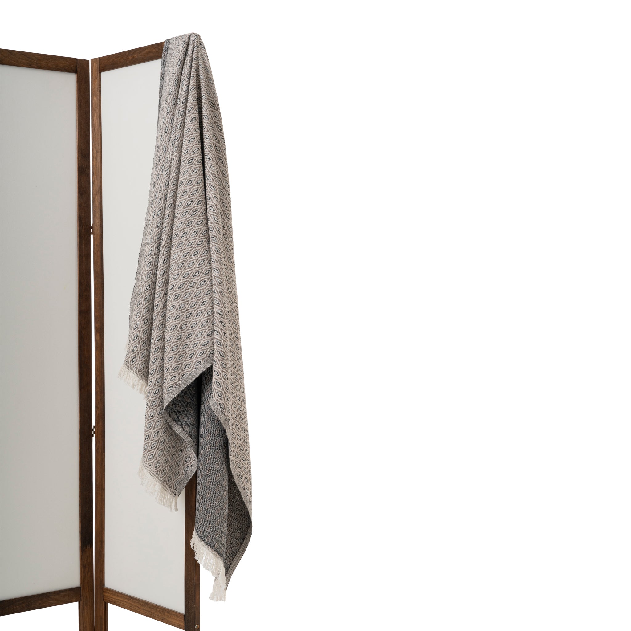 Diamond Loom Turkish Cotton Towel & Throw