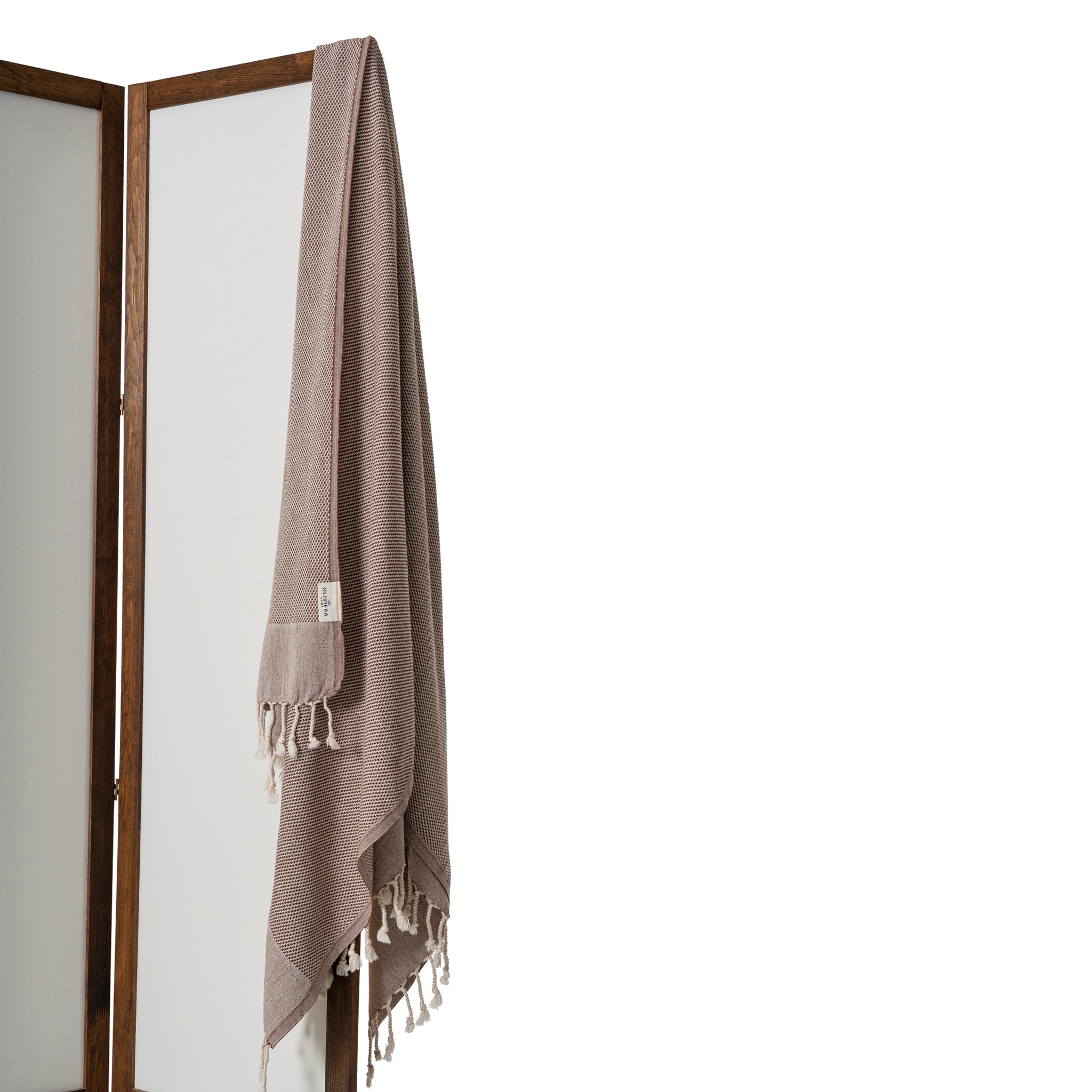 Whisper Weight Honeycomb Turkish Cotton Towel Throw