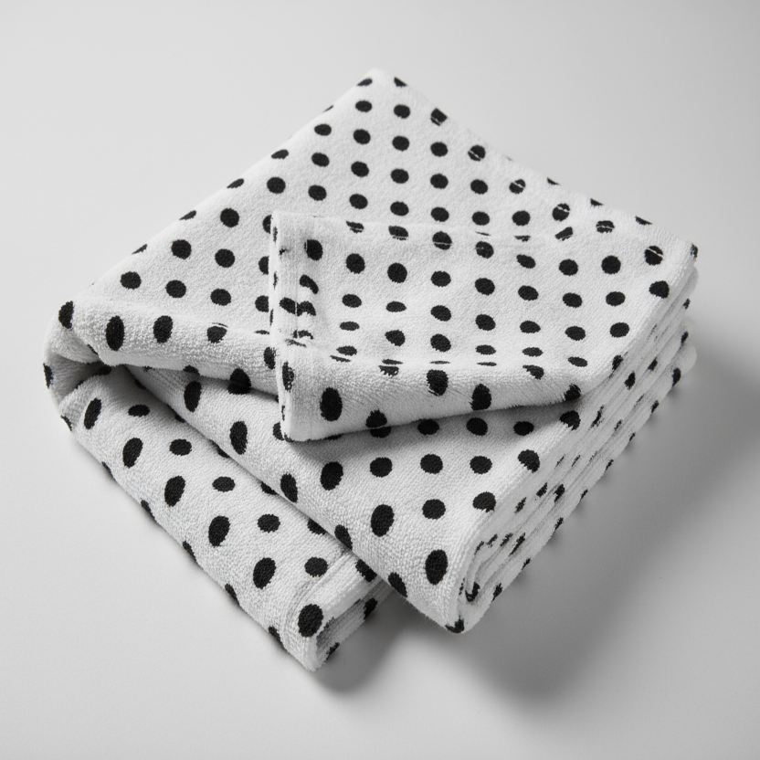 black dots towel snapshot