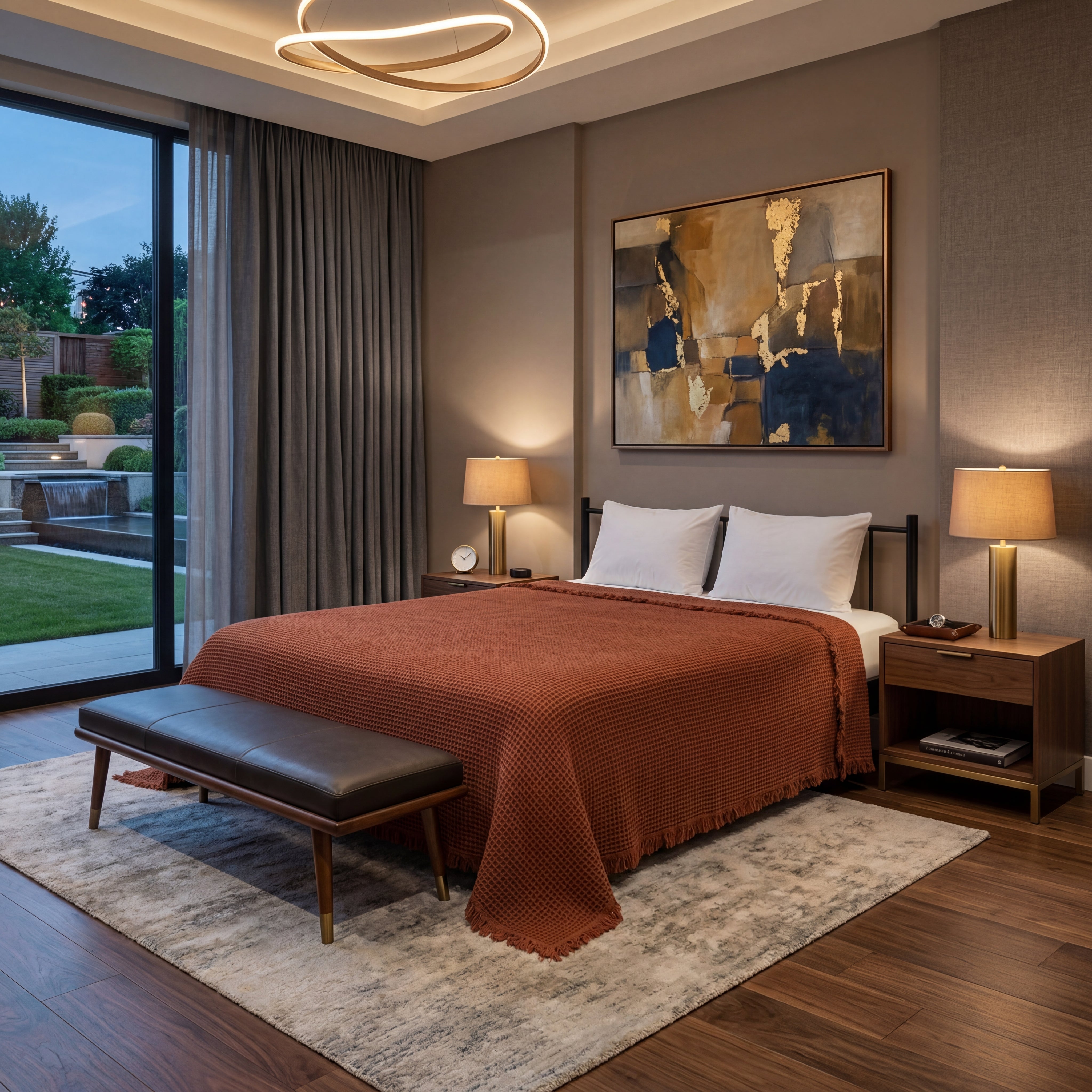 Waffle Turkish Cotton Blanket