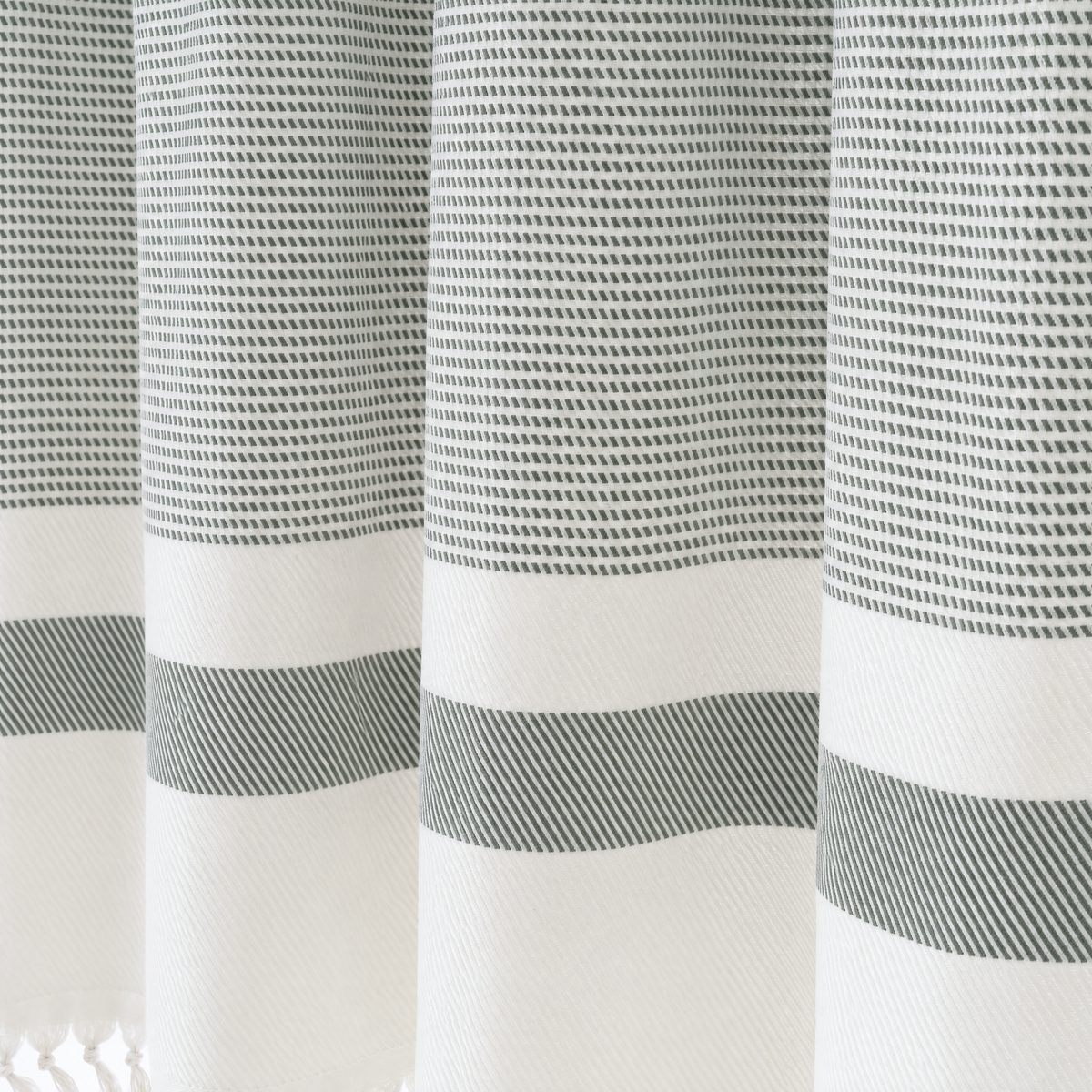 Pixel Turkish Cotton Shower Curtain
