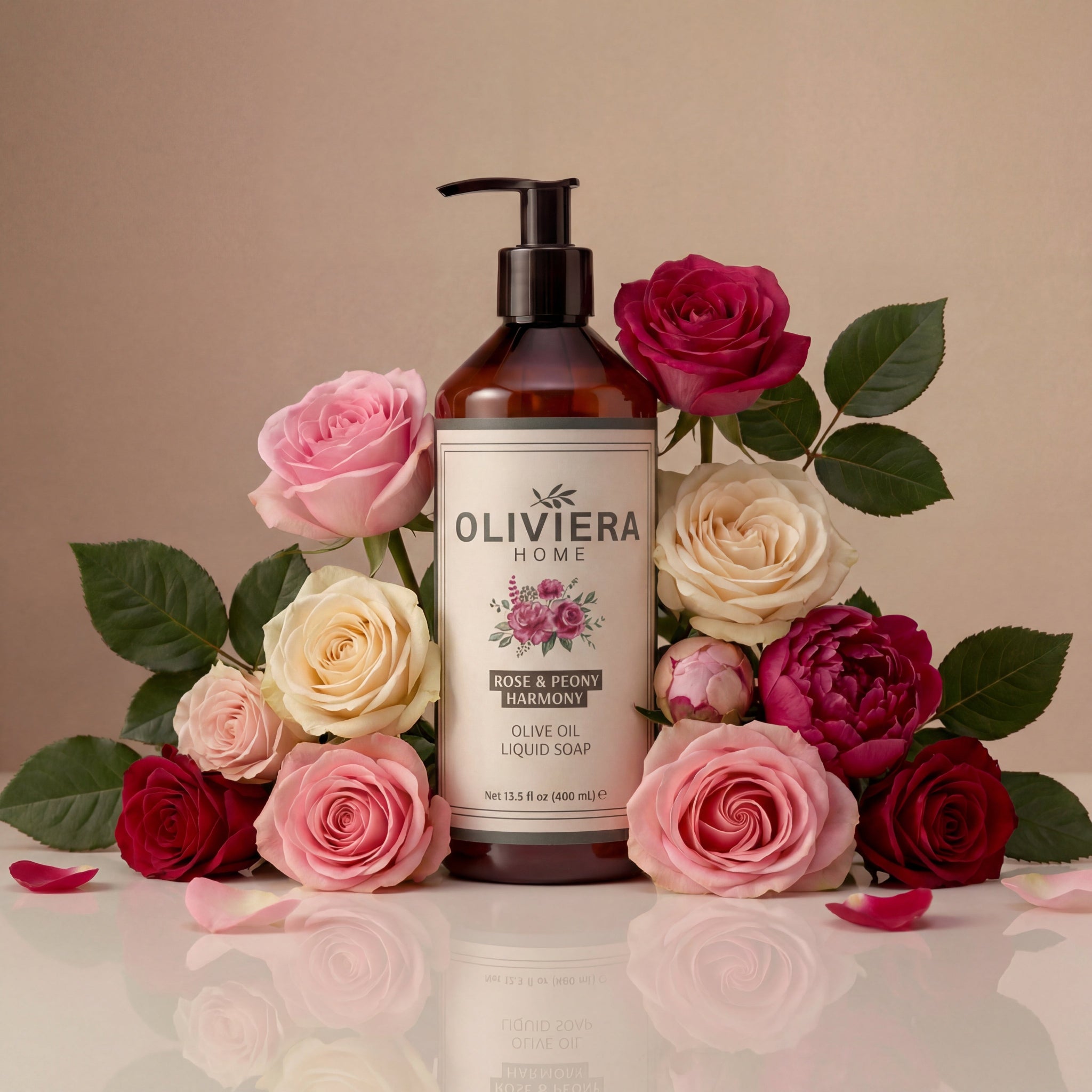 Rose & Peony Harmony Liquid Soap